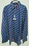 NBA Detroit Pistons Button Up Dress Shirt Long Sleeve by Headmaster size 2XL