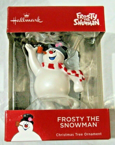 Frosty the Snowman w/ Red and White Scarf Christmas Ornament by Hallmark