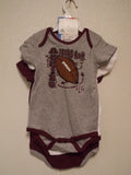NCAA Texas A&M Aggies in Solid Gray set of 3 Bodysuit Size 18M by OUTERStuff