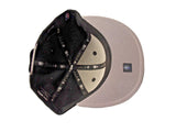 NWT NBA 9Fifty San Antonio Spurs Round SA Logo OSFM Black w/Gray Brim