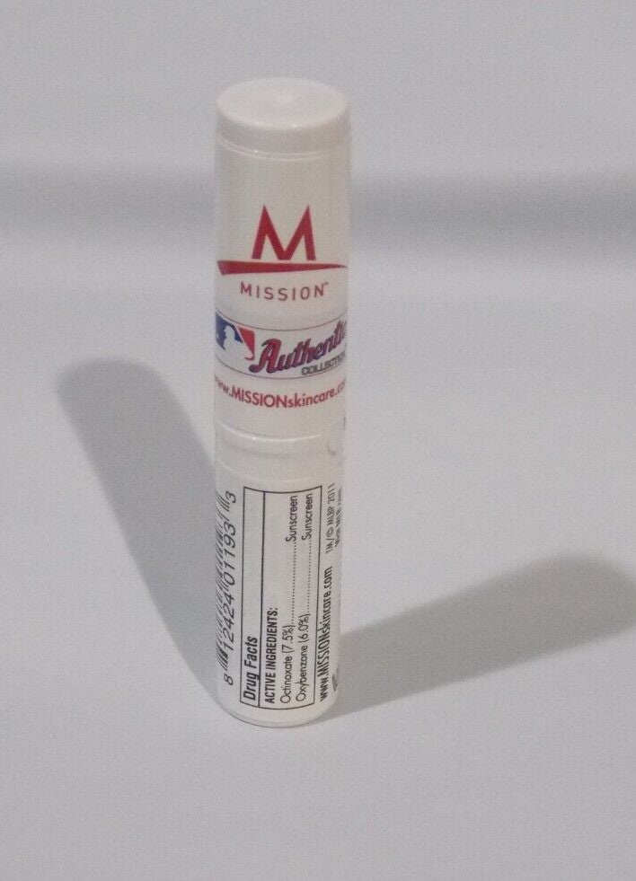 Single Sealed MLB Minnesota Twins SPF 15 Lip Balm Mission Skincare