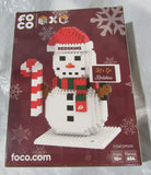 NFL Washington Redskins BRXLZ Snowman 3-D Puzzle 654 Pieces FOCO
