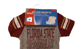 NCAA Florida State Seminoles Bodysuit Bib Bootie Set Size 9-12M by Outer Stuff