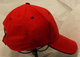 NCAA Texas Tech Red Raiders Red Hat Hook and Loop Closure by Signature