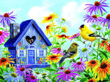 Tweethearts by Artist Abraham Hunter 300 pc Jigsaw Puzzle Size 20" x 27"