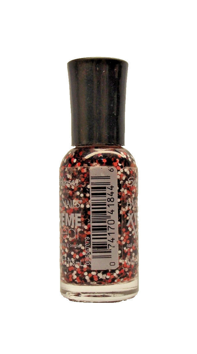 780 Fiesta Red White Pink Black Dots Xtreme Wear Nail Polish 0.40 fl oz