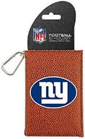 NFL New York Giants Football Pebble Grain Feel ID Holder by Gamewear