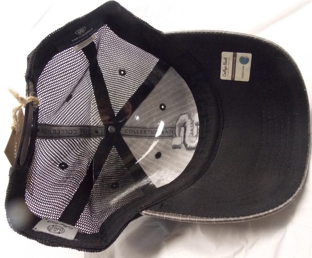 Penn State Lions S logo Mesh Trucker Hat Snap Back Closure Collegiate Headwear