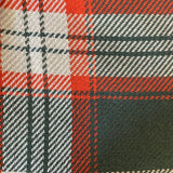 Christmas Stocking Plaid Knit Green Red Cream Hearth & Hand with Magnolia