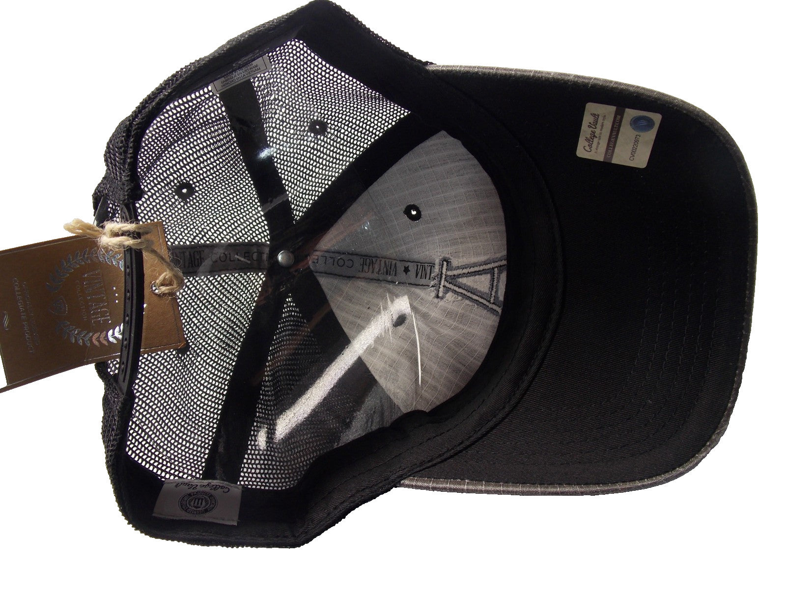 Alabama Crimson Tide A Logo on Mesh Trucker Hat Snap Back Vintage Collection