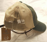 Miami Hurricanes Round Logo on Mesh Trucker Hat Snap Back Collegiate Headwear