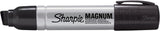 Single Pack of a Black Sharpie Permanent Markers w/ Oversized 1/2" Chisel Tip