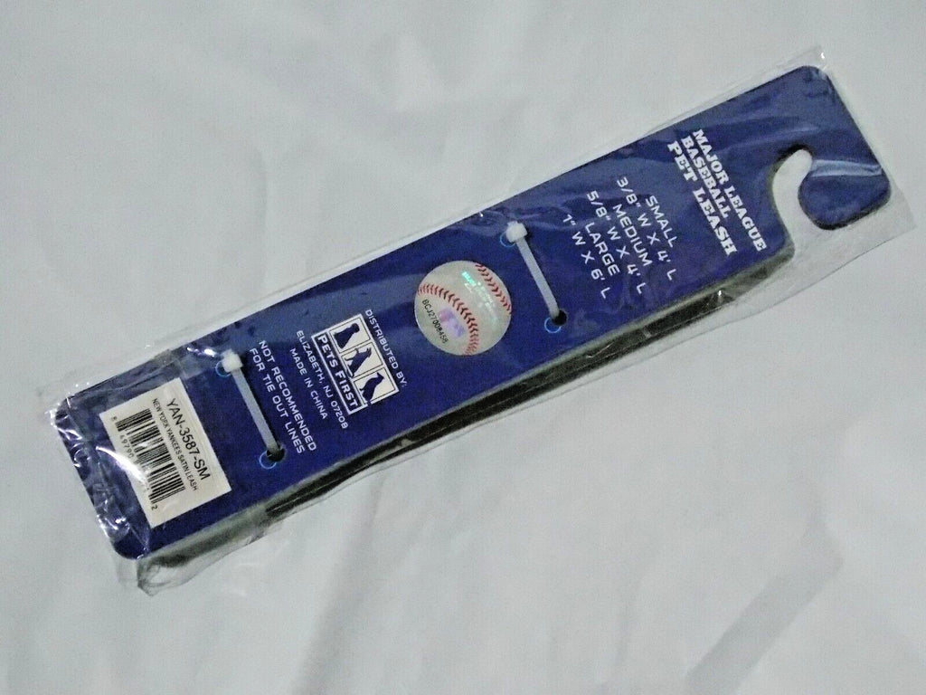MLB New York Yankees Dog Leash size Medium 5/8" Width 4' Length by Pets First