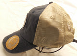 Michigan Wolverines Round Logo on Mesh Trucker Hat Snap Back Collegiate Headwear