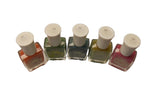Sugar Shimmer Colors No. 's 01 02 04 05 06 Textured Nail Color Sally Hansen