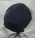 NCAA California Golden Bear Embroidered Blue Knit Beanie Hat Collegiate Headwear