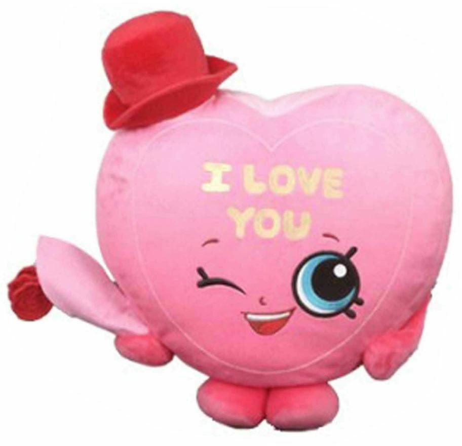 Shopkins 7" Plush Valentine's Day Limited Release by Moose Enterprise
