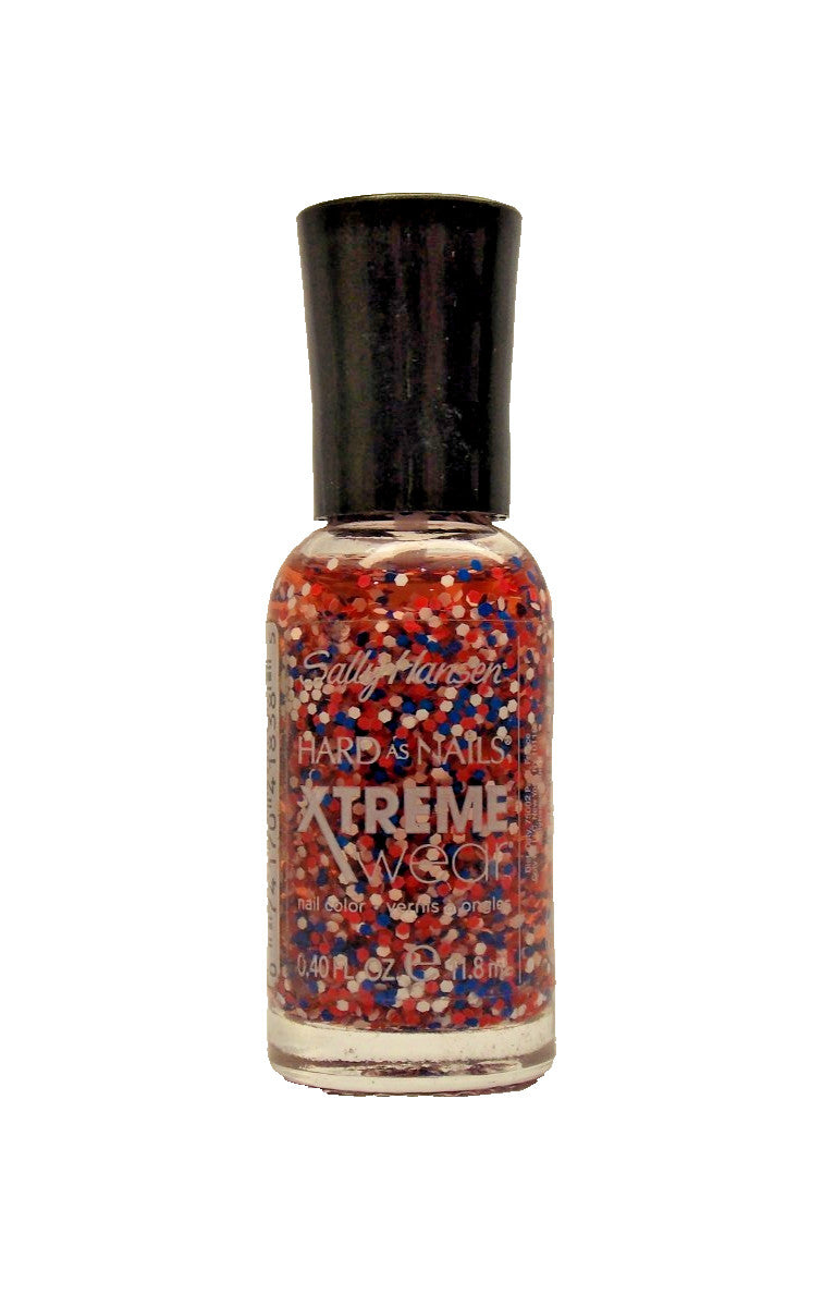 720 Beach Ball White Pink Blue Dots Xtreme Wear Nail Polish 0.40 fl oz
