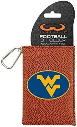 NCAA West Virginia Mountaineers Football Pebble Grain Feel ID Holder Gamewear