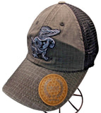 Florida Gators  1980-1994 Secondary Logo on Black Mesh Trucker Hat Snap Back