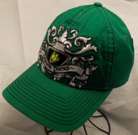 NCAA Oregon Ducks Green Hat with Hook n Loop Closure by Signature