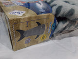 Shark Week Leopard Shark Blanket 56" H by 22" W Glow Dark Eyes by Blankie Tails