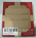 Butterfly "Tomorrow is another chance." Metal Ornament by Gloria Duchin, Inc