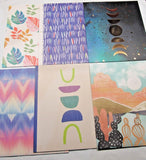 Lot of 500 RAMDOM Designs No Words 2-Pocket Paper Folder 8.5″X11″ by TopFlight