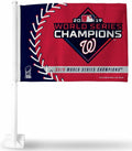 MLB Washington Nationals 2019 World Series Champions Car Flag