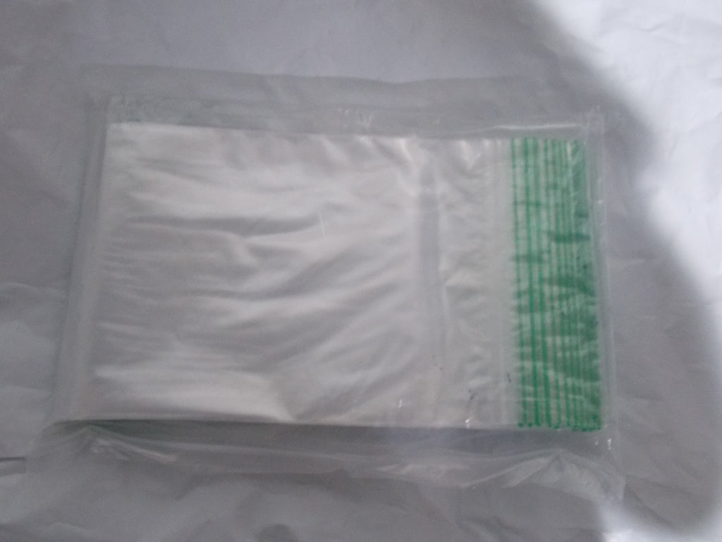 100ct 6" x 9" x 2 mil Clear Biodegradable Zip Lock Bags by Minigrip GreenLine