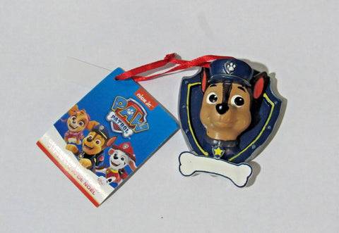 Paw Patrol Chase Head on Shield Christmas Tree Ornament by Kurt S. Adler