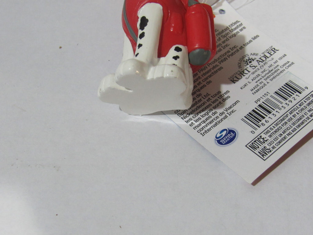 Paw Patrol Marshall Sitting Christmas Tree Ornament 3.5" ball by Kurt S. Adler