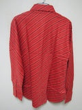 NBA Houston Rockets Red Button Up Dress Shirt Long Sleeve by Headmaster size L