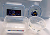 DC Comics Batman Gotham City Snapware Set of 1 Round 730 ml Rectangle 1.1L