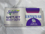 Swiffer WetJet Heavy Duty w/Scrubby Strip Mopping Pads 10 ct Box