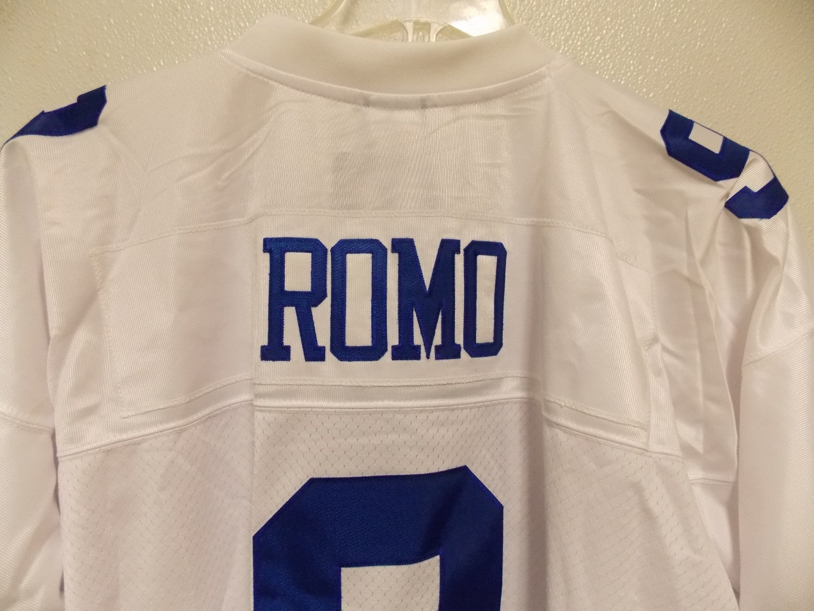 NFL Dallas Cowboys #9 Tony Romo Reebok Replithentic Jersey Size 2XL