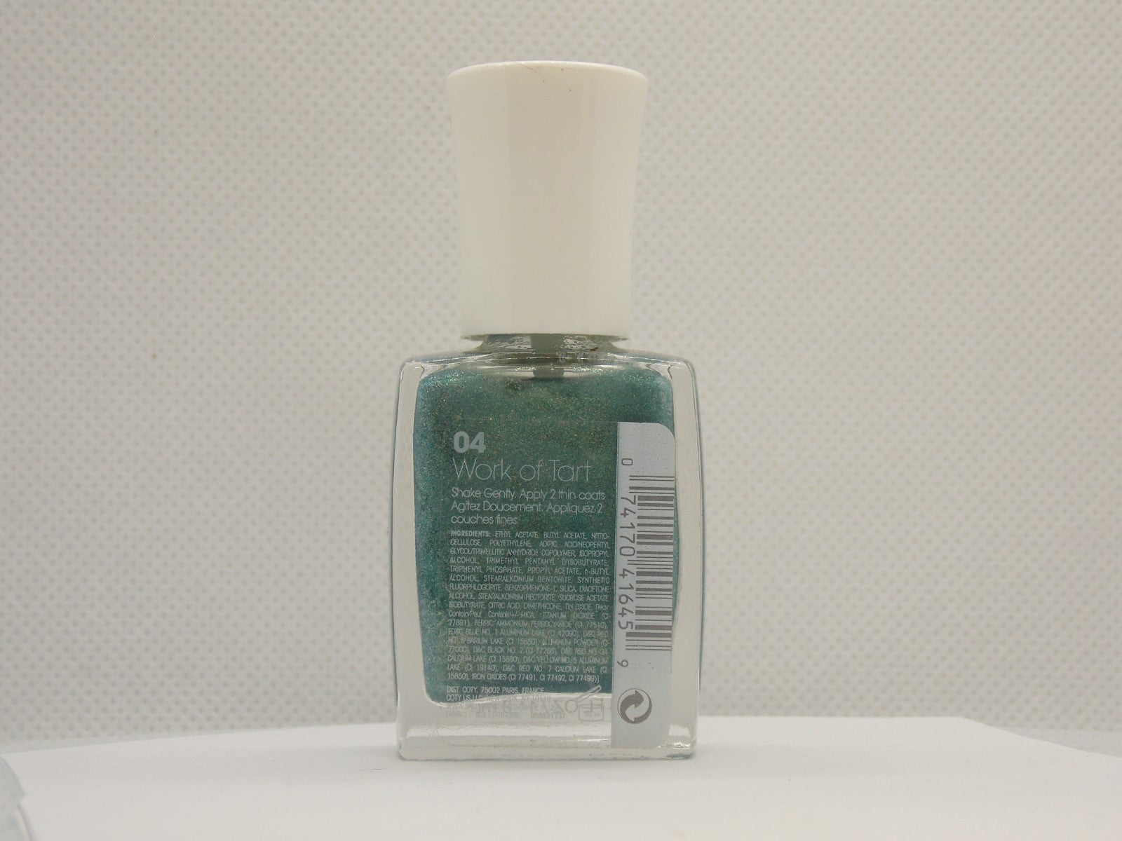 Sugar Shimmer 04 Work of Tart Textured Nail Color Sally Hansen