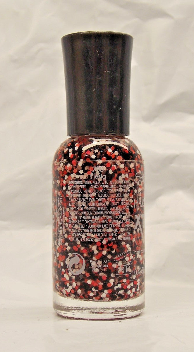 780 Fiesta Red White Pink Black Dots Xtreme Wear Nail Polish 0.40 fl oz