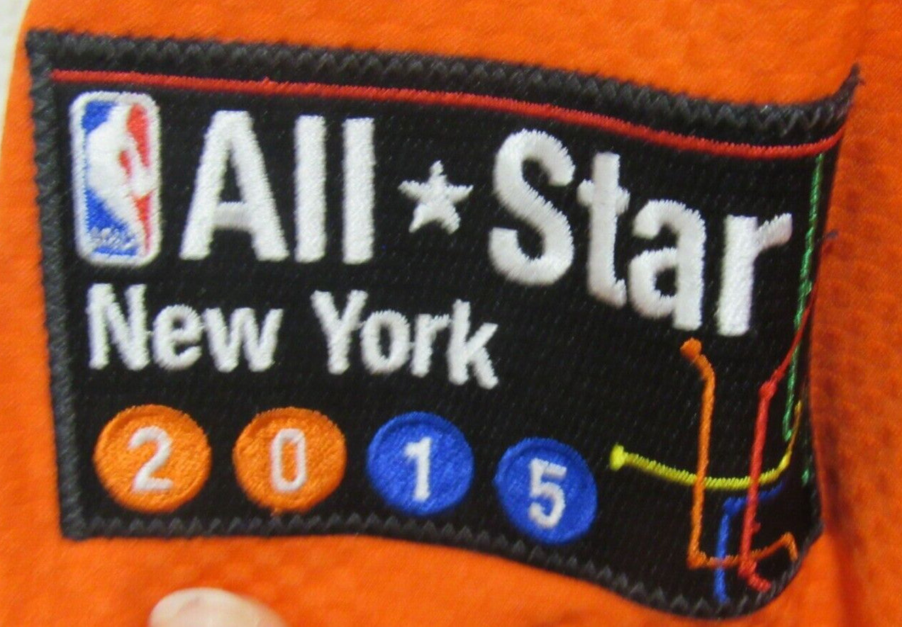 NWT Adidas New York Knicks Game Issued 2015 All Star Patch Warm Up Jacket 2XL