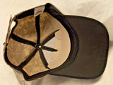 Navy Never Accept Defeat Freedom Fighter Black Hat Hook and Loop Closure by CSI