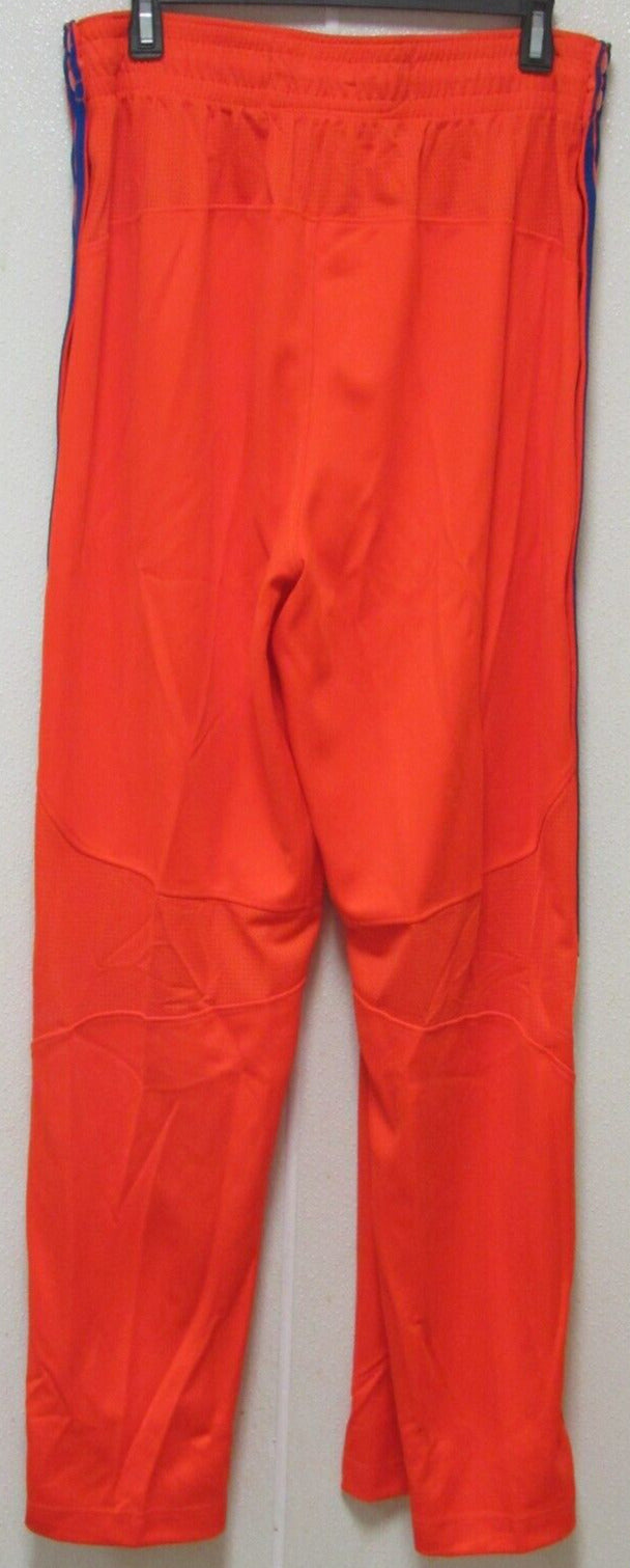 NWT Adidas New York Knicks Game Issued Tear Away Warmup Pants Orange Size XL 513