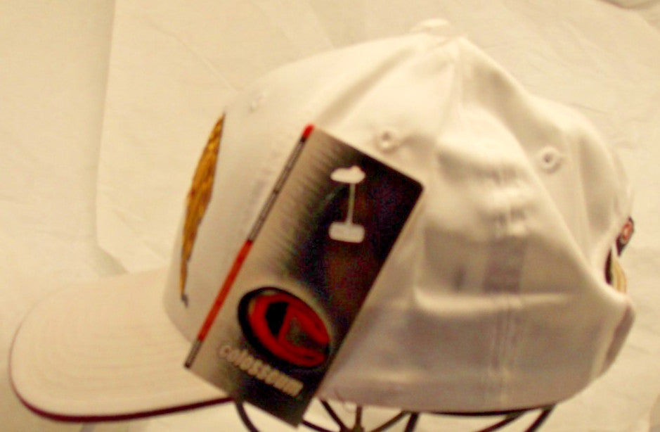 NCAA Arizona State Sun Devils White Hat Hook and Loop Closure by Colosseum