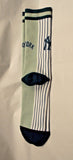 MLB New York Yankees Socks 2 Color with a Zipper in the Center Men's L 6-12 by pkwy