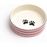 Park Life Designs Molly Pattern Medium Pet Bowl 6-1/4 in Diameter Ceramic 14014