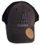 Alabama Crimson Tide A Logo on Mesh Trucker Hat Snap Back Vintage Collection