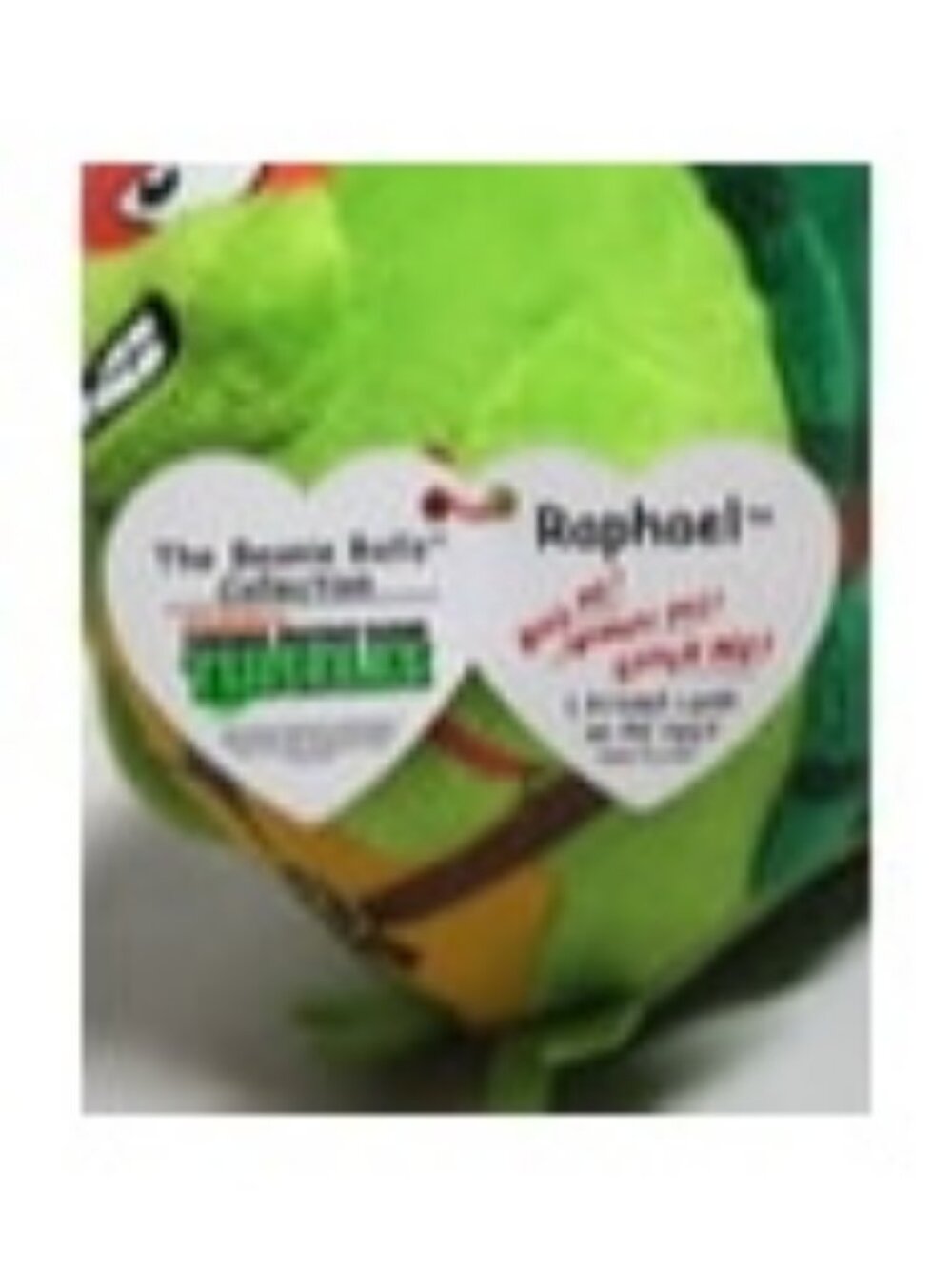 Ty Beanie Ballz Raphael Mask Red Bandana
