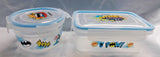 DC Comics Batman Gotham Guardian Snapware Set of 1 Round 730 ml Rectangle 1.1L