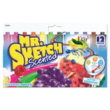 Mr. Sketch Scented Twistable Gel Crayons Assorted Colors 12 Crayons Soft Pack