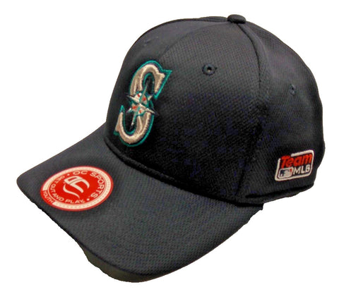 MLB Seattle Mariners Raised Replica Mesh Baseball Hat Cap Style 350 Youth