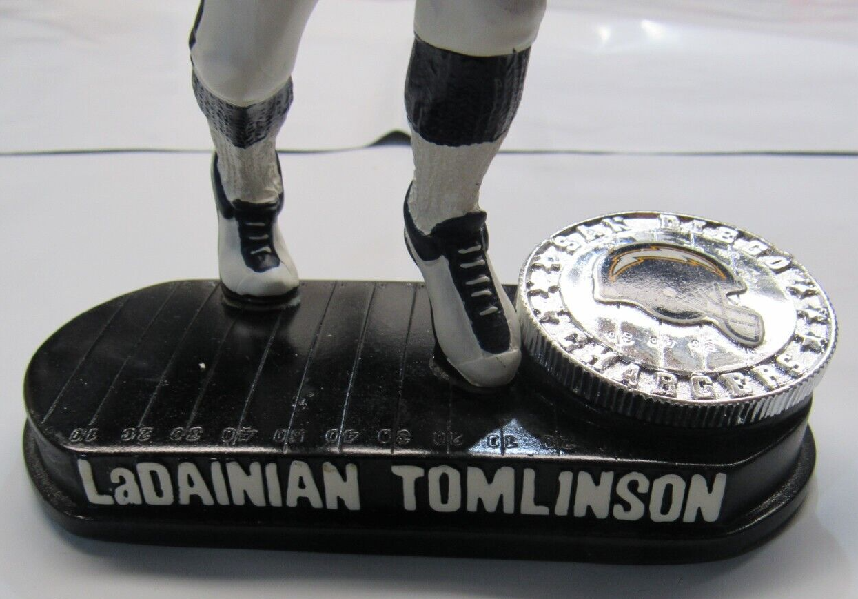 NFL San Diego Chargers Ladainian Tomlinson NFL Legends of The Field Bobble Head
